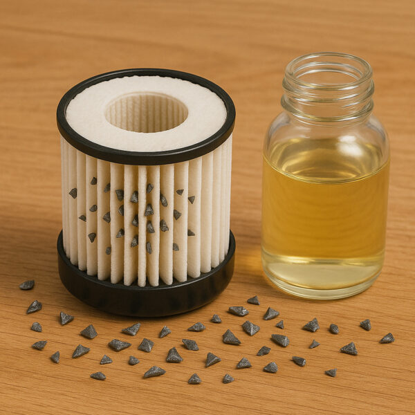 shrapnel and oil
