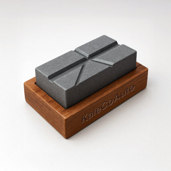 a sharpening stone, whetstone, for your wiper blades