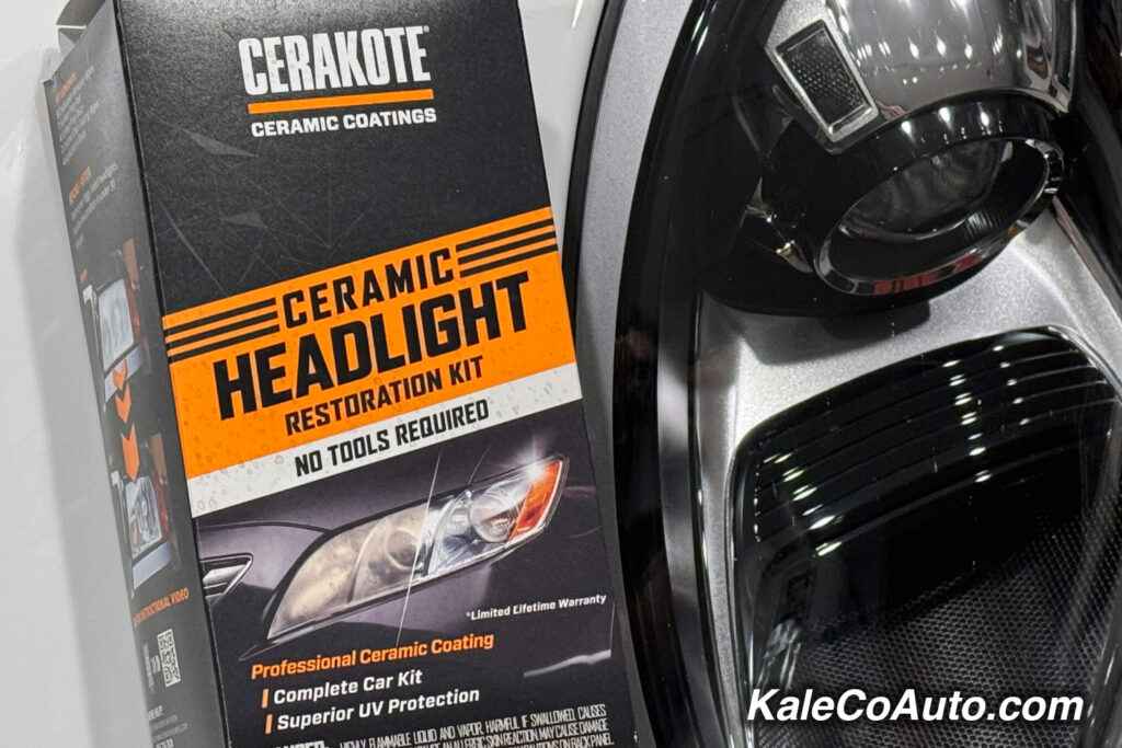 Cerakote ceramic headlight restoration kit