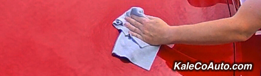 wiping down a car panel article image