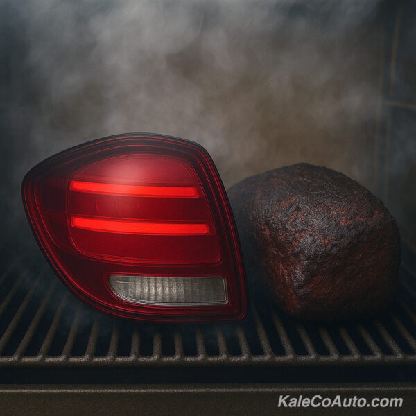 smoked tail light