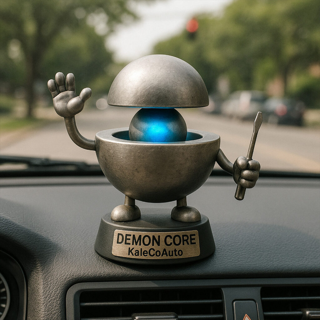 Demon Core Bobblehead, The Flashiest Bobble Ever - KaleCoAuto