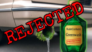 Rejected Product: Greenwash